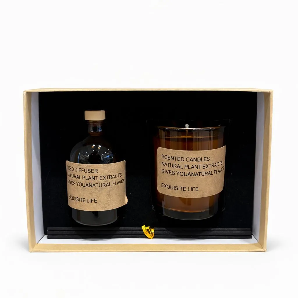 [066-7] Set diffuseur d'odeur et bougie