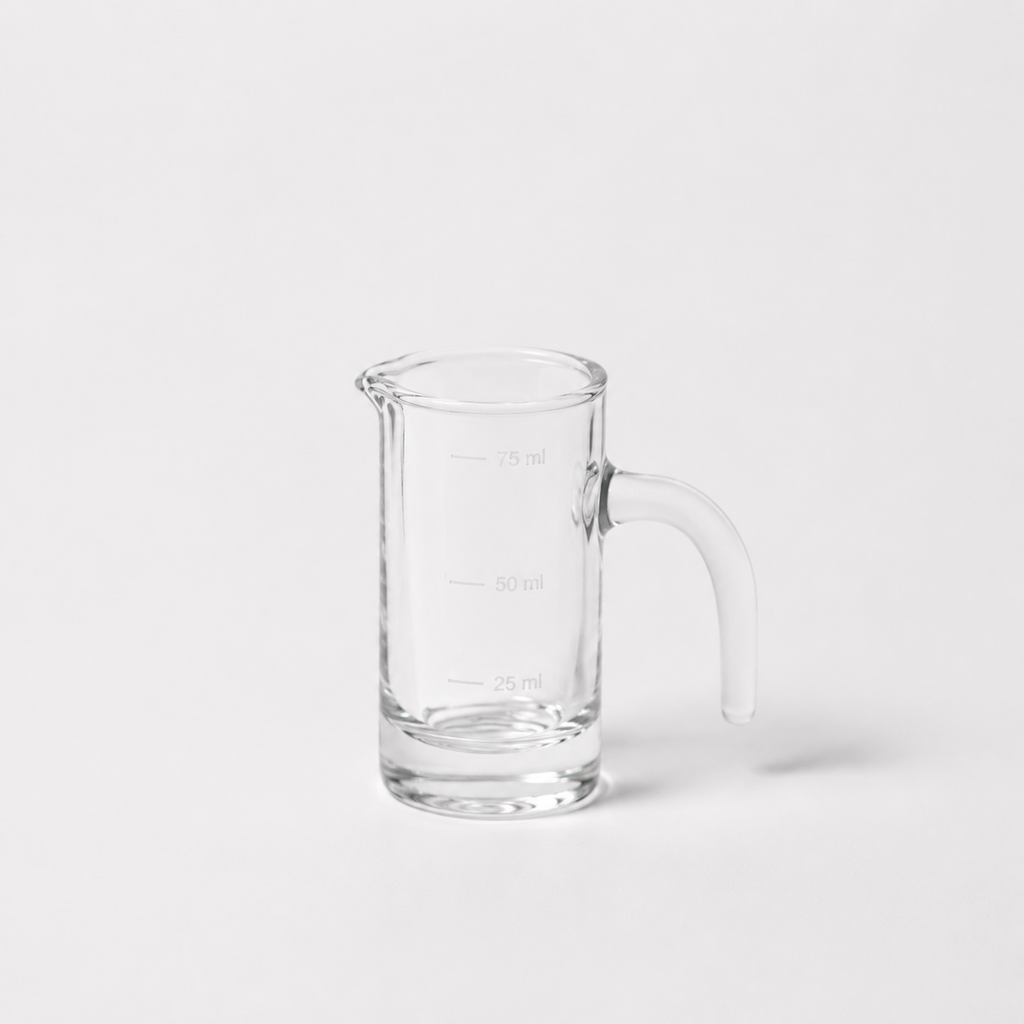 [167-11] Pichet en verre gradué 75ml