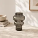 Vase Galet noir - 22cm