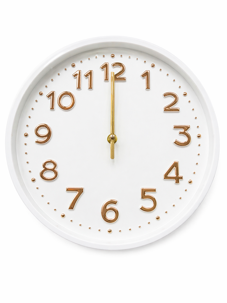 [131-6] Horloge ROSE GOLD 29cm