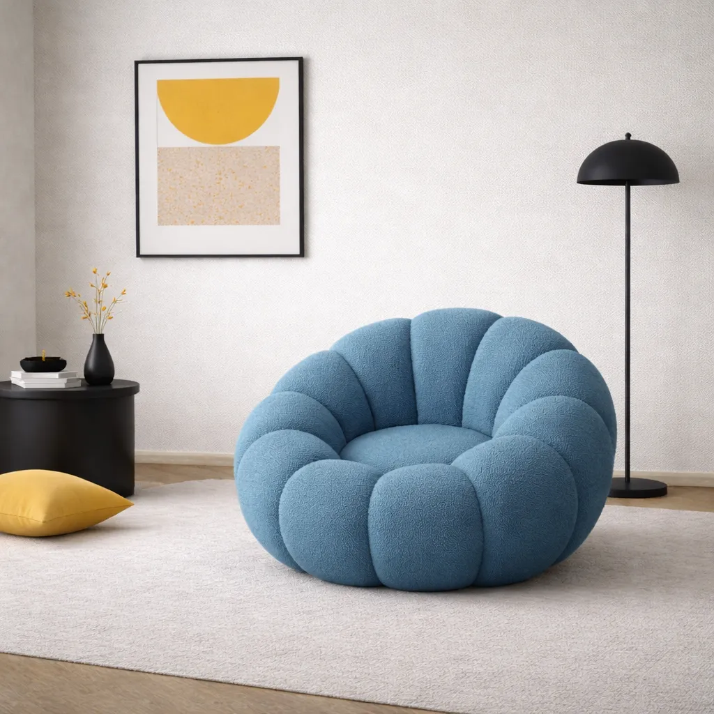 Abyss • Compressed Sofa (Bleu Abyss)