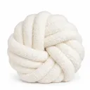 Coussin tressé - Blanc - 30cm