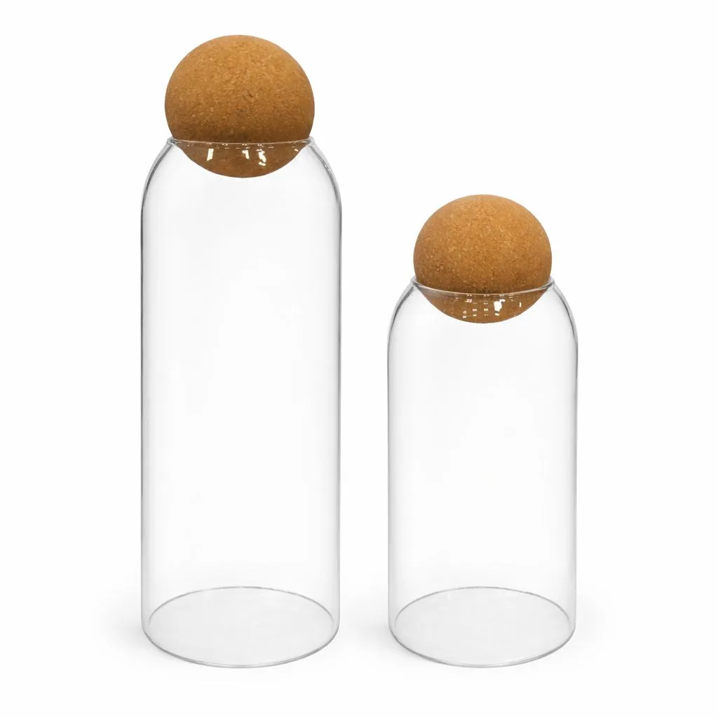 Bouteille en verre bouchon de Liège