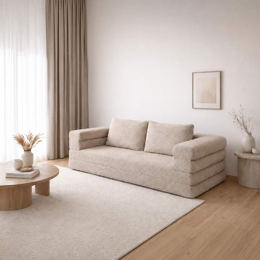 Nava • Compressed Sofa (Nava - Bleu)